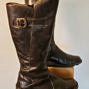 Classic Fly London Brown Leather Knee Boot
